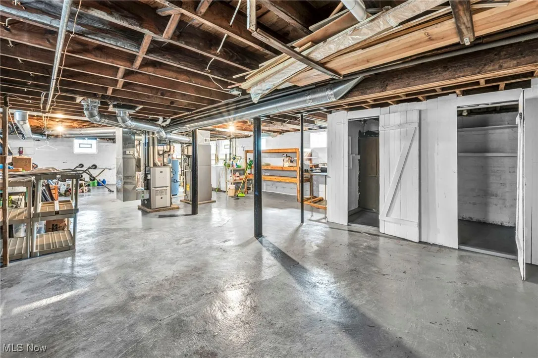 View of basement