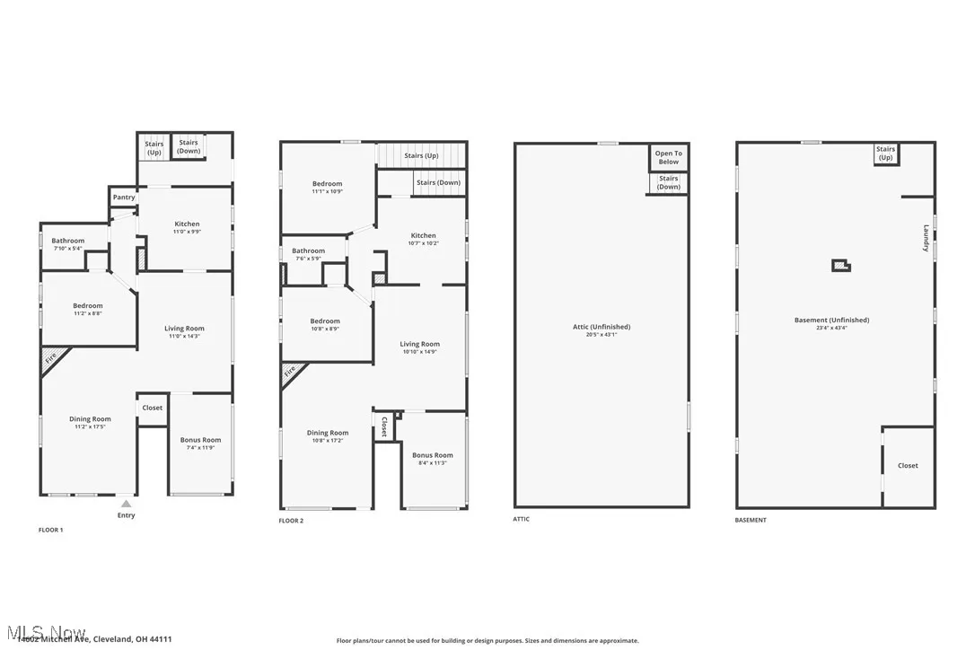 View of room layout
