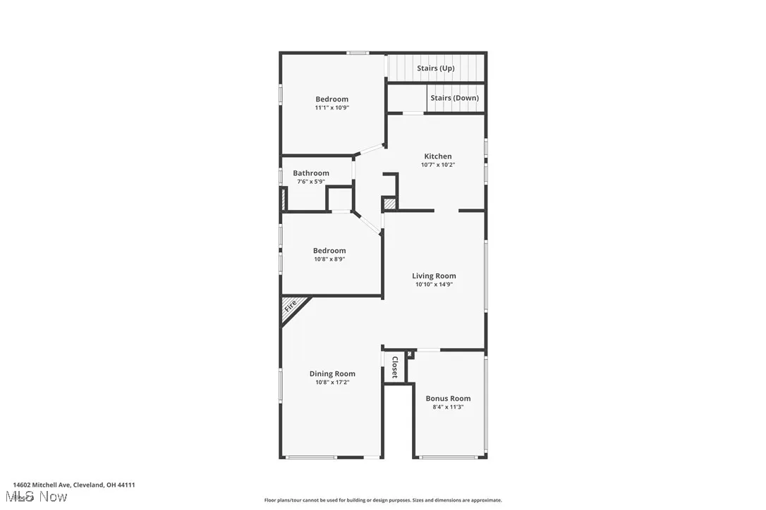 View of room layout