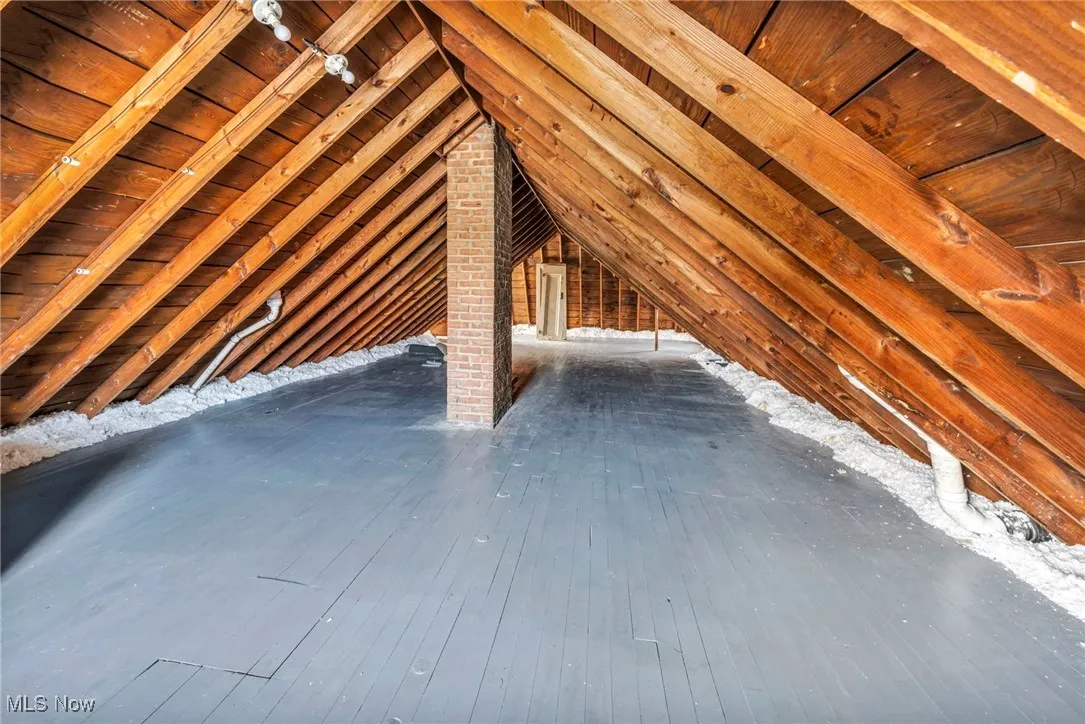 View of attic