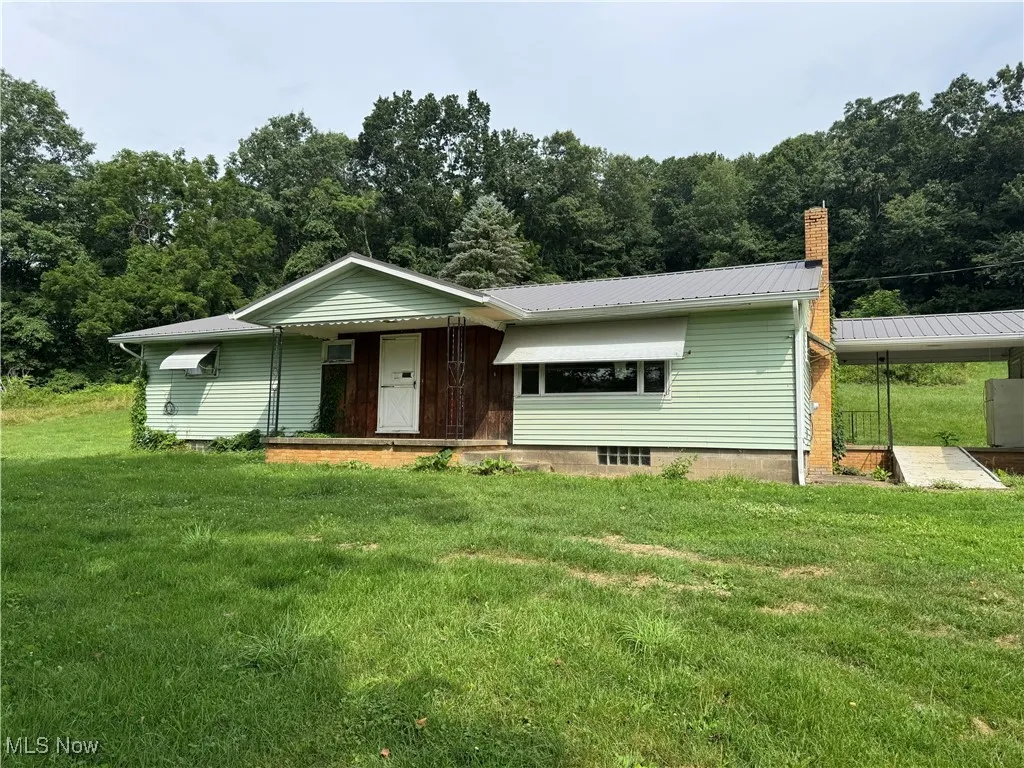 View of front of hom