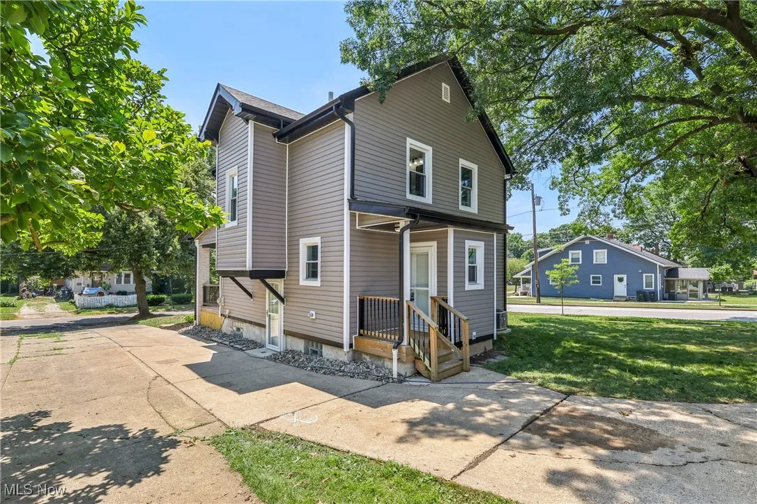 Side / back view of the home