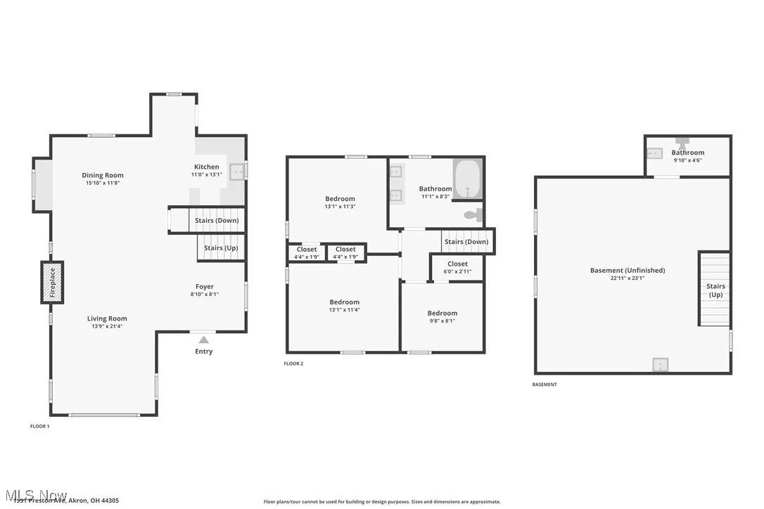 All level floor plans
