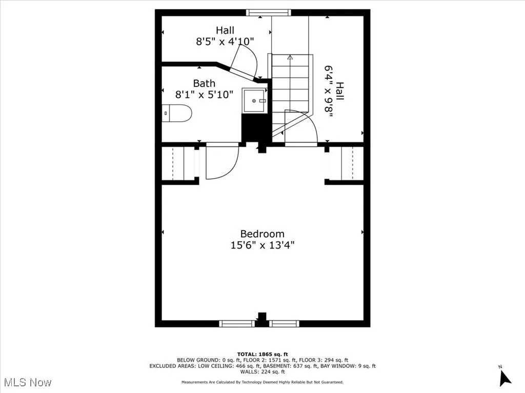 View of floor plan / room layout