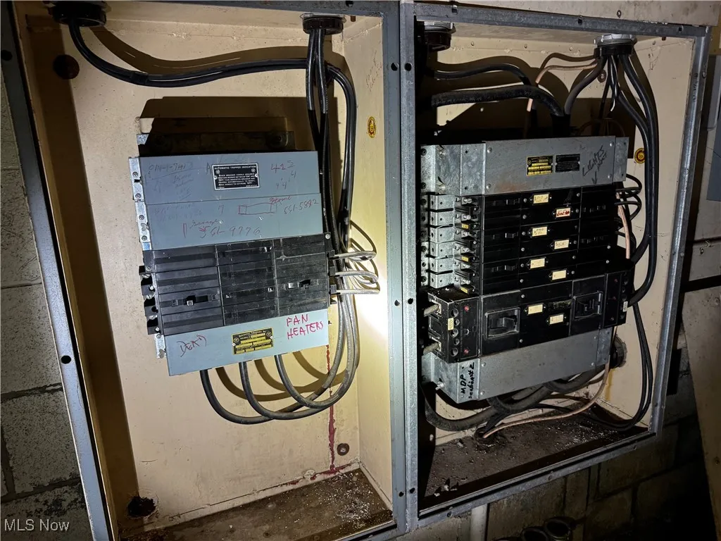 Utilities featuring electric panel