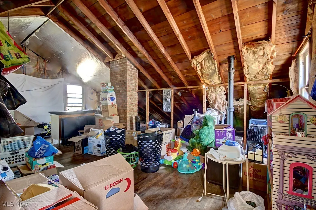 View of attic