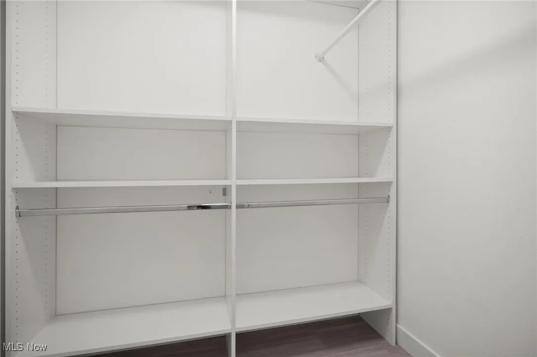 View of closet