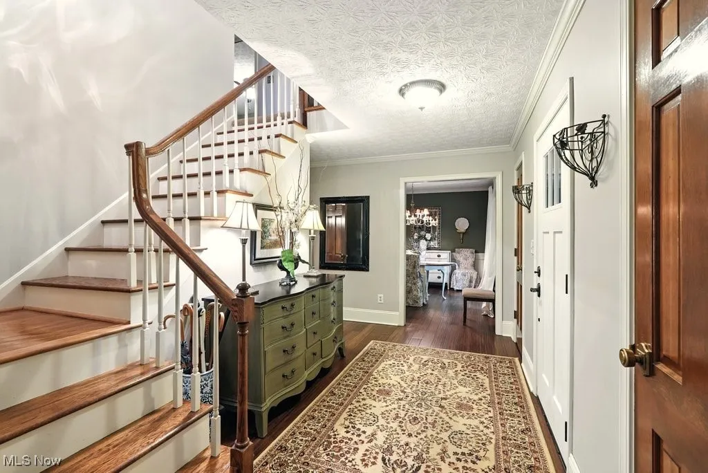 Entrance Foyer with Bamboo Flooring
