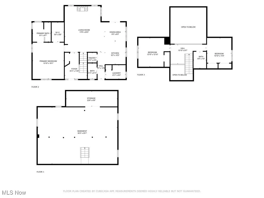 View of floor plan / room layout