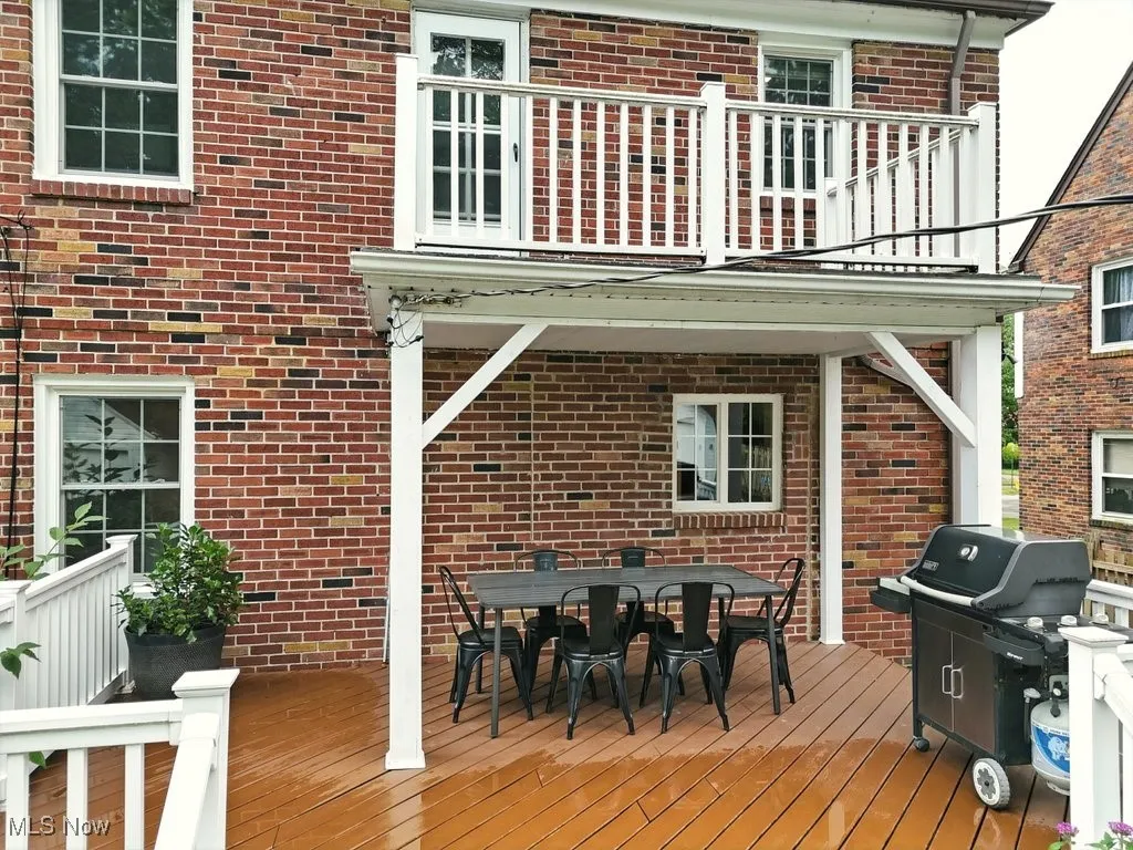 On deck view, upper deck area