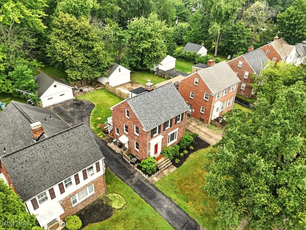 Side drone view