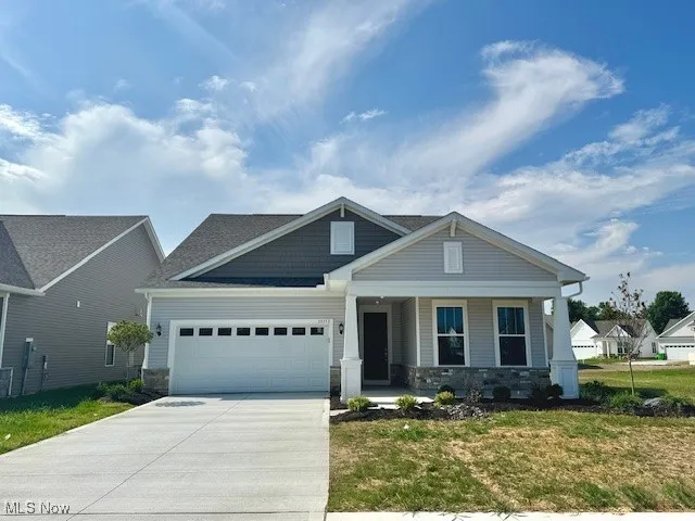 Brand new limited-maintenance ranch with landscaping included!