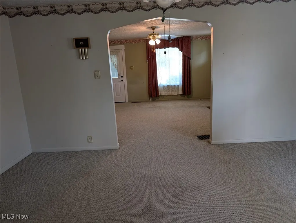 Dining room looking into the Living room