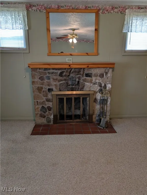 Decorative fireplace