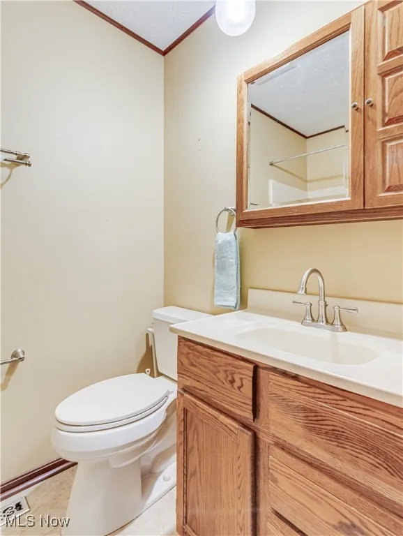 Main bathroom on 3rd level. It has a combination tub/shower
