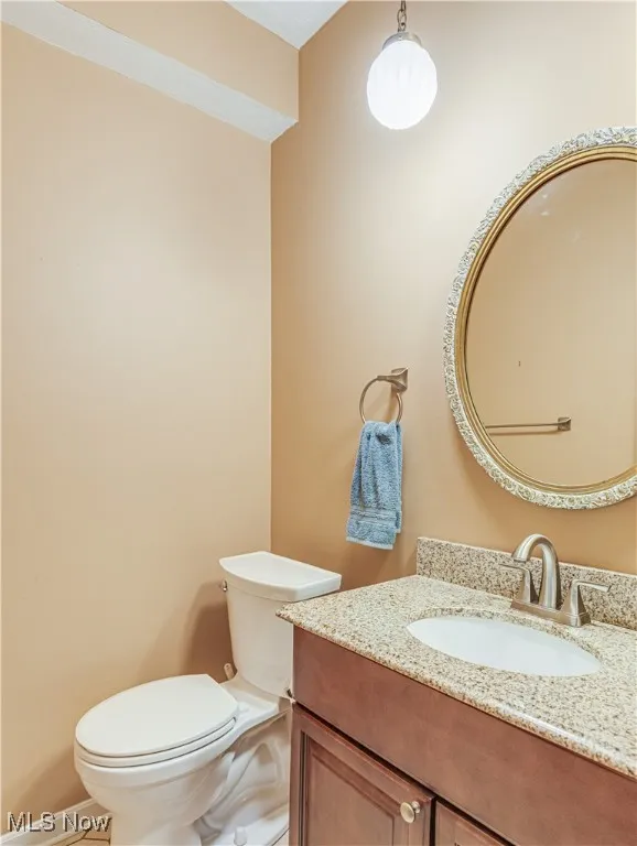 Main floor half bath