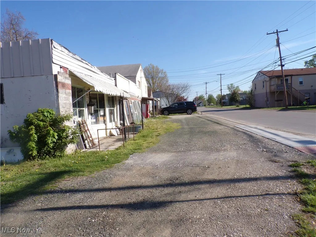 View of road with a residential view