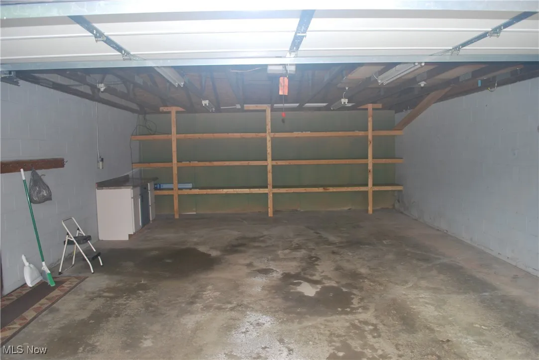 Garage interior
