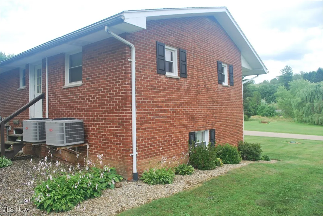 View of home's exterior side view