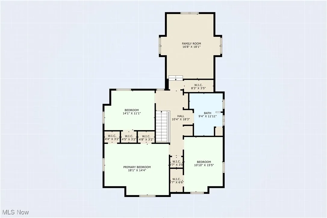 View of room layout