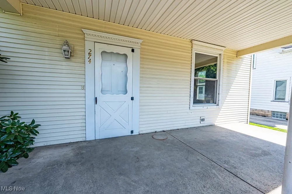 Entrance to property