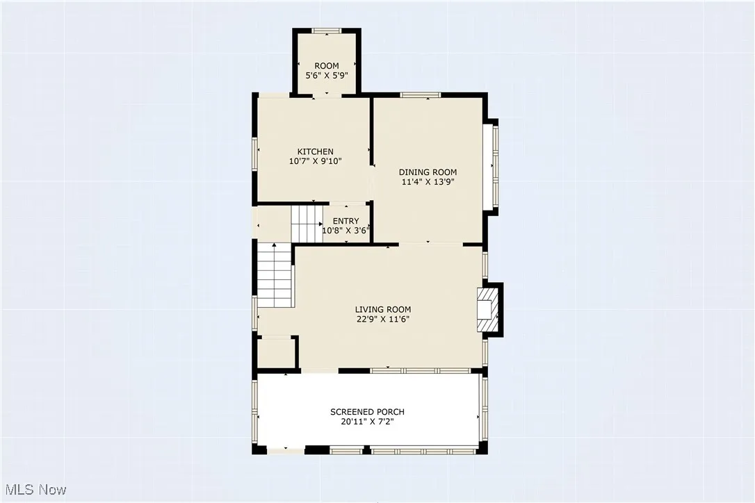 First Floor Plan and dimensions