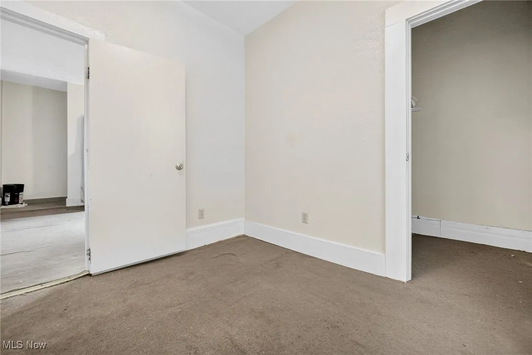 first floor bedroom off dining room