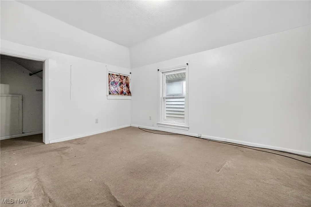 2nd level bedroom with two closets