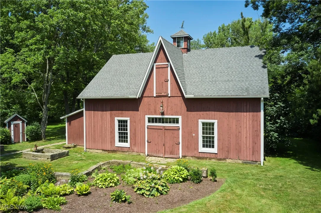 View of barn
