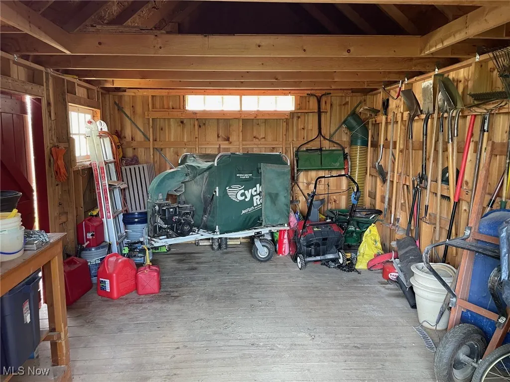 View of storage