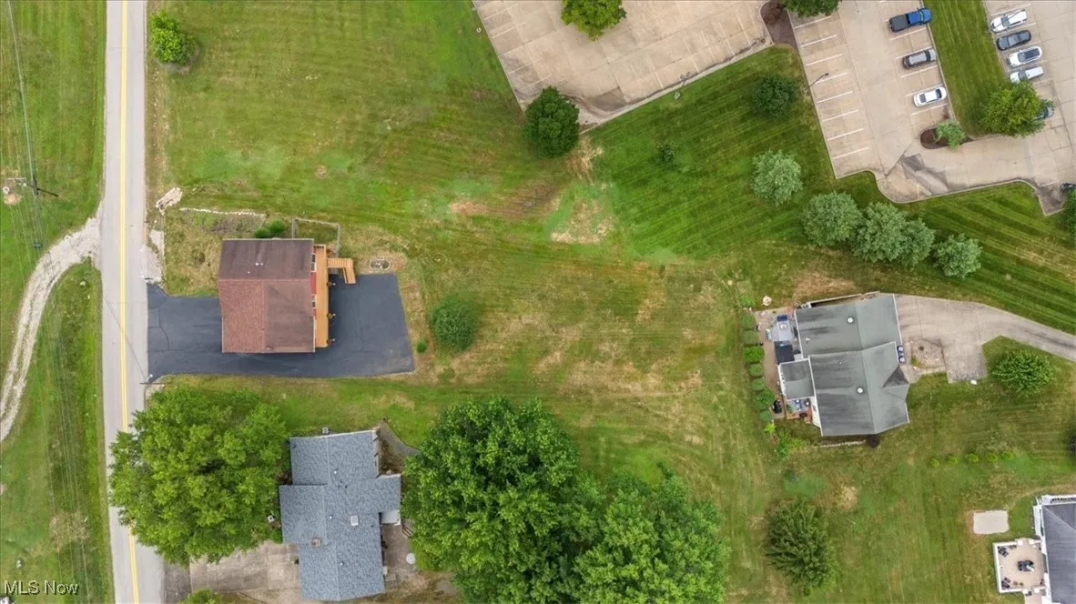 Aerial view of property's location