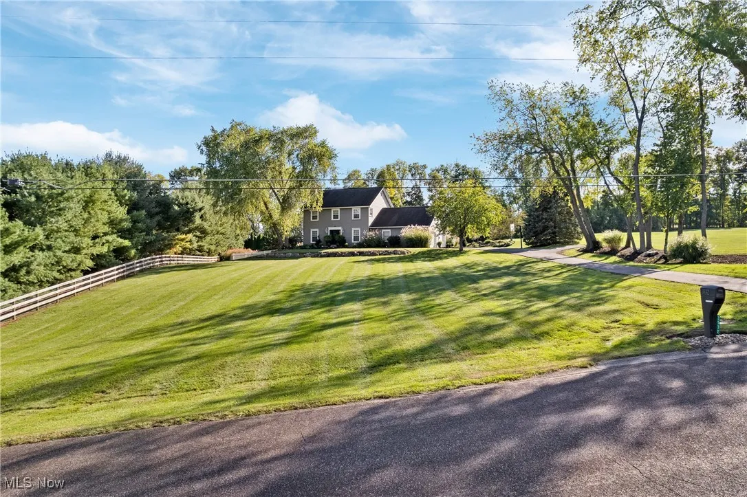 View of green lawn