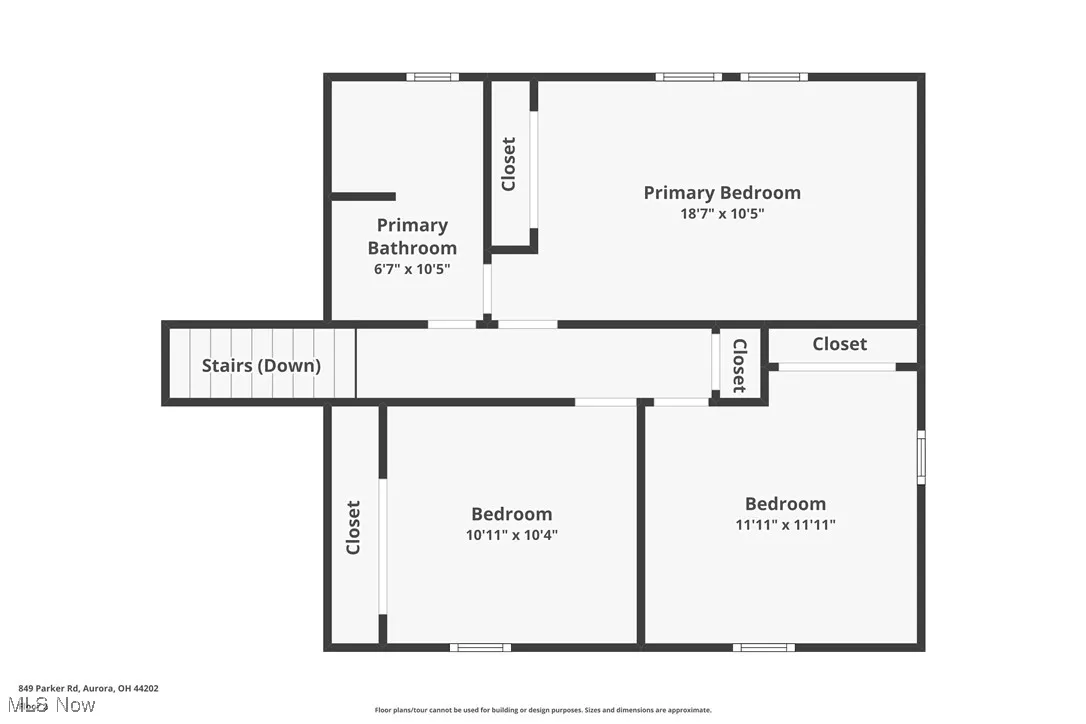 849 Parker Road, Aurora, Ohio,MLS Now Listing ID