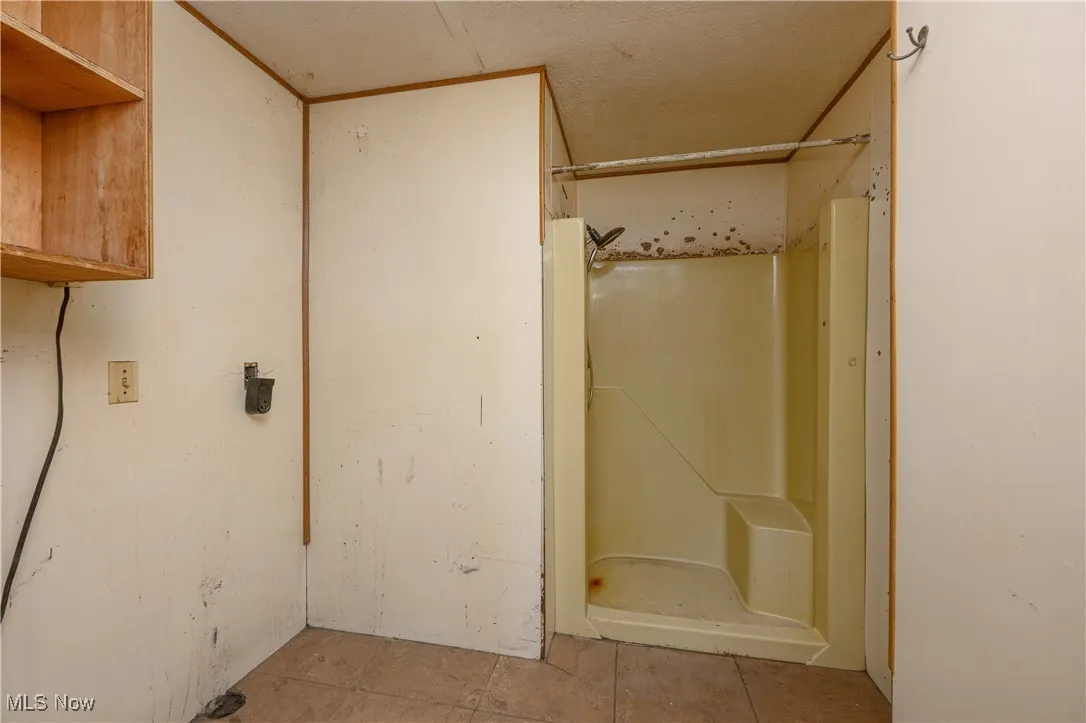 Full bath with a shower
