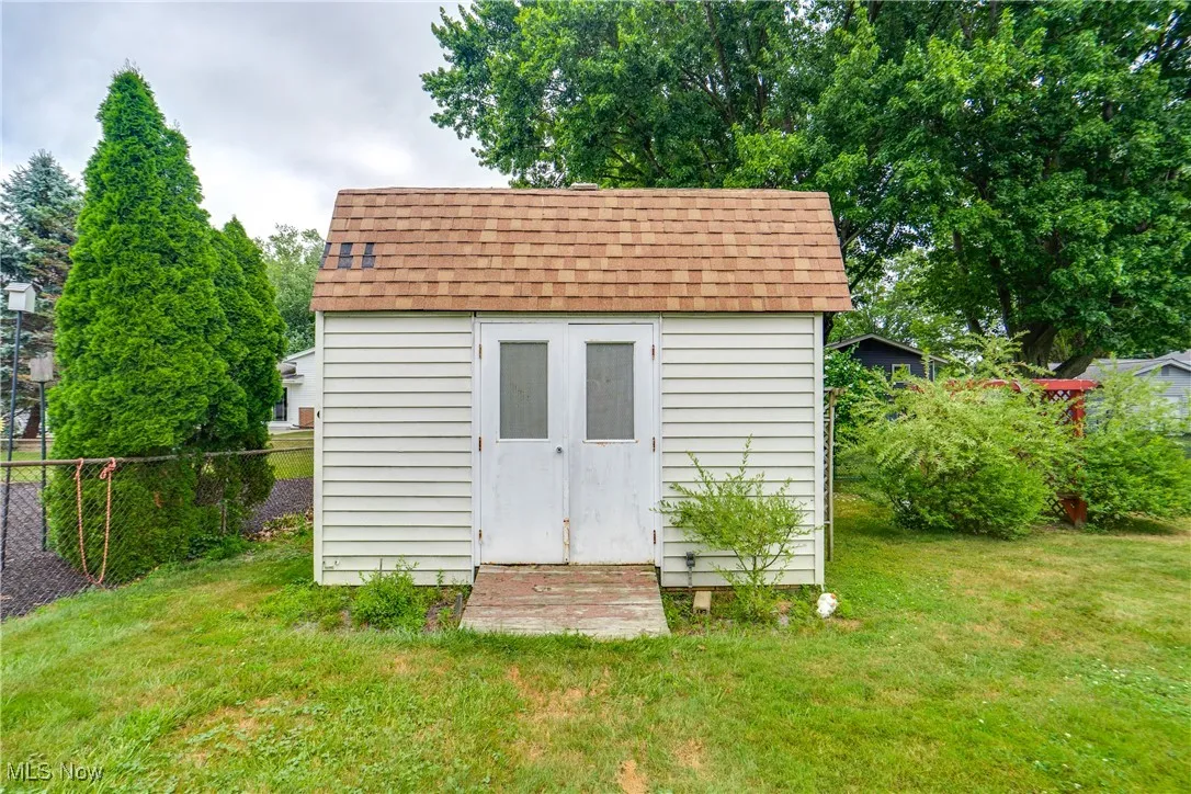 View of shed
