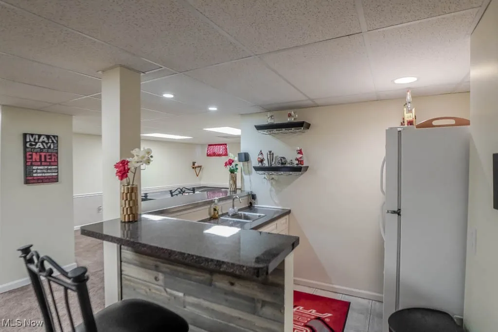 Rec Room with Wet Bar