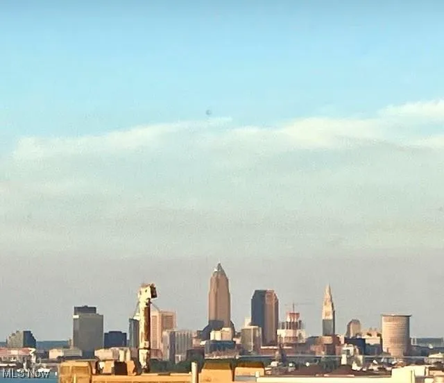 View of city skyline