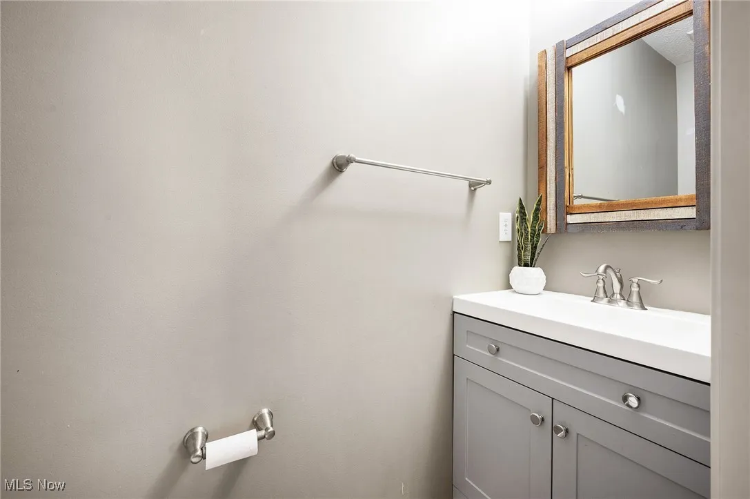 Half bath on first floor