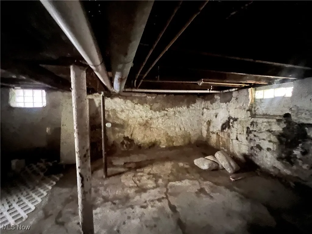 View of basement