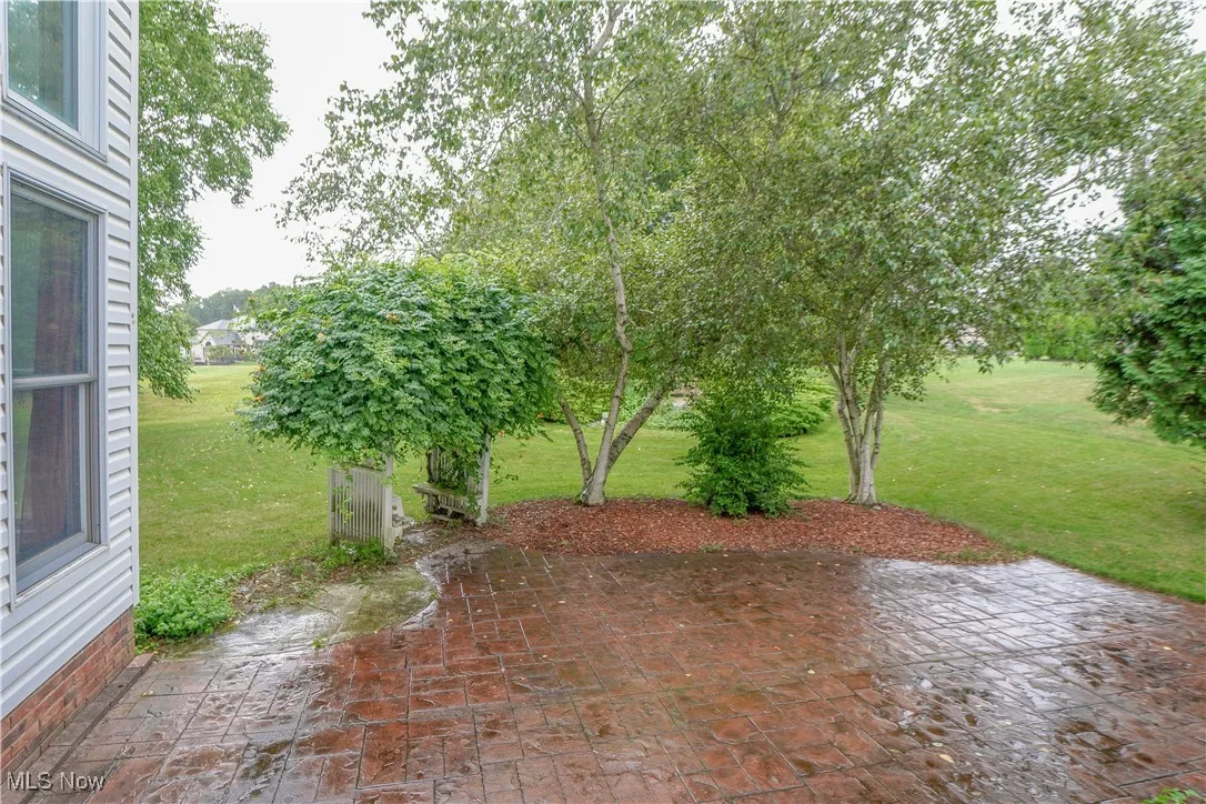 Patio off of the Kitchen