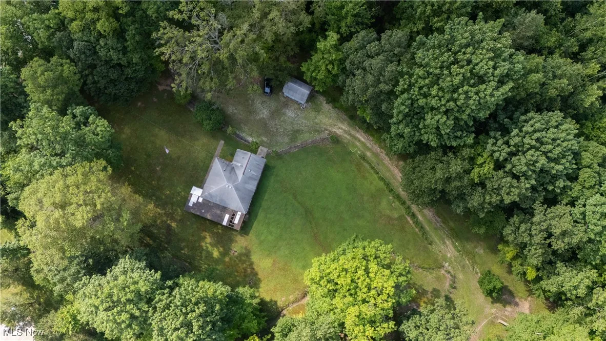 Aerial view of property and surrounding area