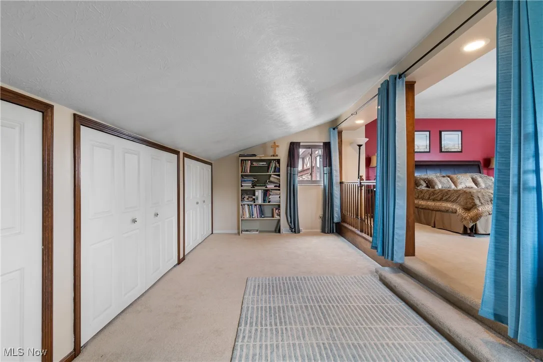 Primary bedroom closets