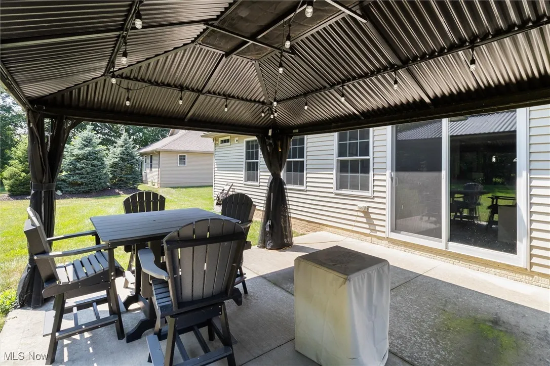 View of patio / terrace featuring outdoor dining space