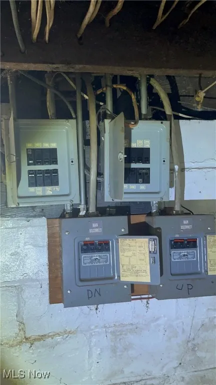 Utilities with electric panel