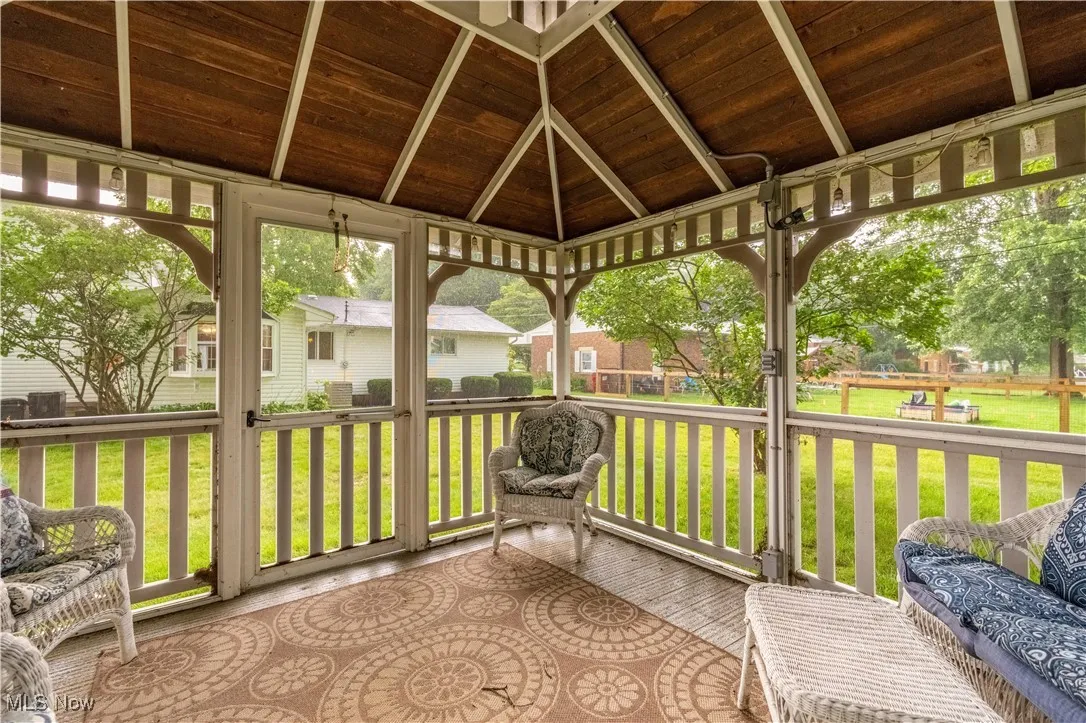 Gazebo interior