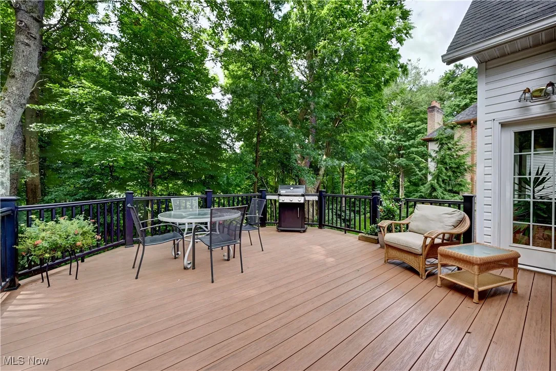 Back Deck off of Kitchen