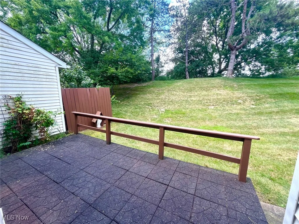 Deck/patio off Kitchen