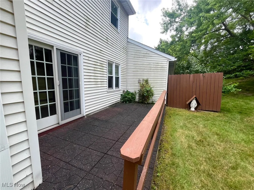 View of patio/deck
