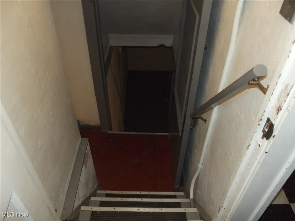 View of stairway
