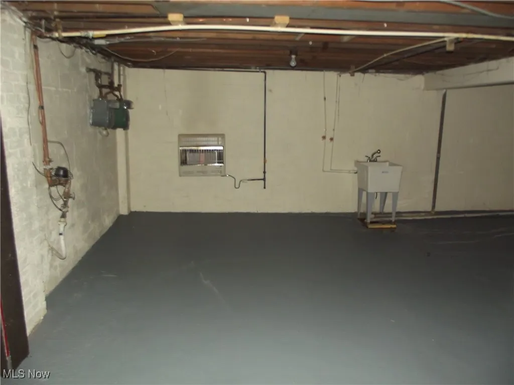 View of basement